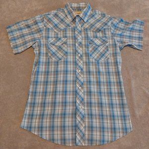 3/$15 Men's Wrangler Short Sleeve Pearl Snap Shirt
